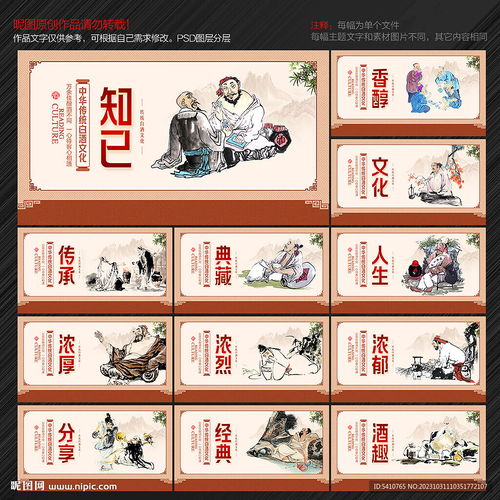 白酒文化设计图