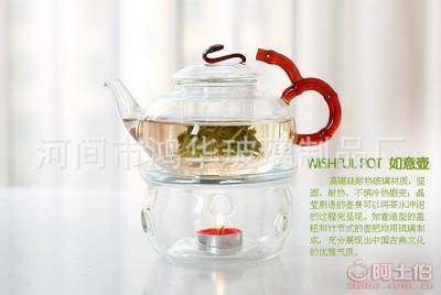 【鸿华耐热玻璃茶具厂家批发龙把红茶壶玻璃彩把红茶器泡茶壶玻璃茶具49】河间市鸿华玻璃制品厂 - 产品库